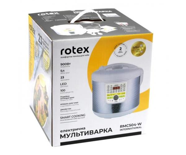 Мультиварка Rotex RMC504-W 6 в 1, 23 программы, 900 Вт 5 л - изображение 7