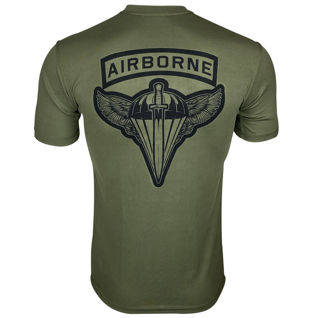 Футболка мужская JHK Airborne 2XL Олива - изображение 2