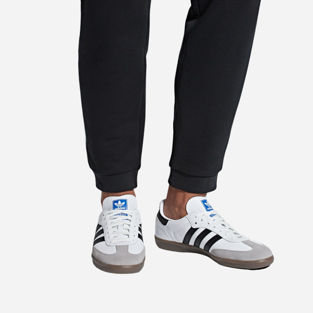 Чоловічі кеди низькі Adidas Originals Samba OG B75806 44 (9.5UK) 28 см Білі (4059809046258) - зображення 2