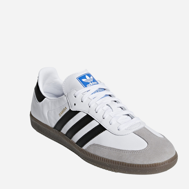 Чоловічі кеди низькі adidas Originals Samba OG B75806 47.5 (12UK) 30.5 см Білі (4059809046227) - зображення 3