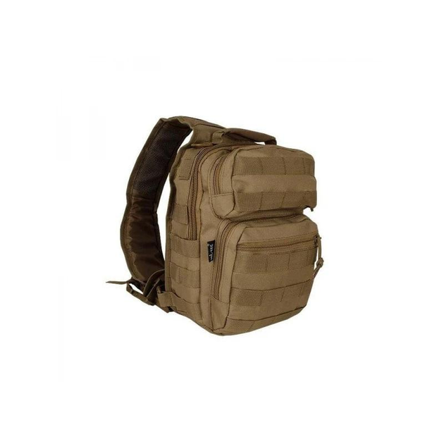 Рюкзак через плече Mil-Tec One Strap Assault Pack SM,9л Койот (S0002) - зображення 1