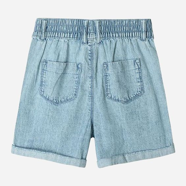 Дитячі джинсові шорти для дівчинки Cool Club CJG2423446 134 см Сині (5903977323026) - зображення 2