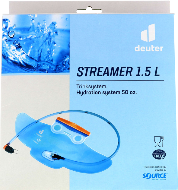 System Pitna Deuter Streamer 1.5 l Niebieska (4046051119380) - obraz 1