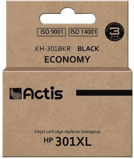 Картридж Actis для HP 301XL CH563EE Standard 20 мл Black (KH-301BKR) - зображення 1