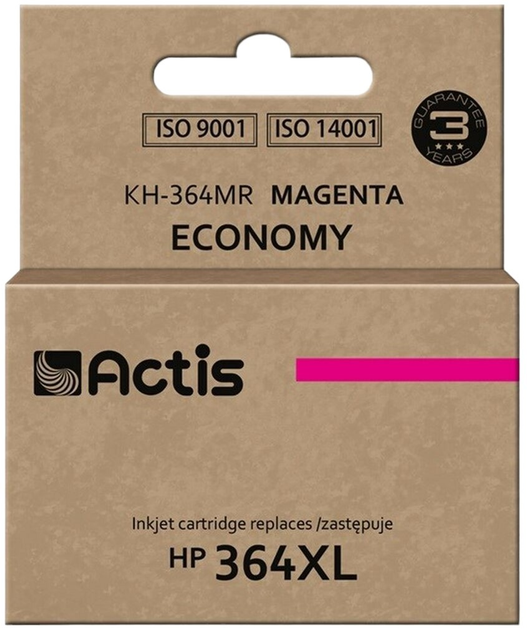 Tusz Actis do HP 364XL CB324EE Standard 12 ml Magenta (KH-364MR) - obraz 1