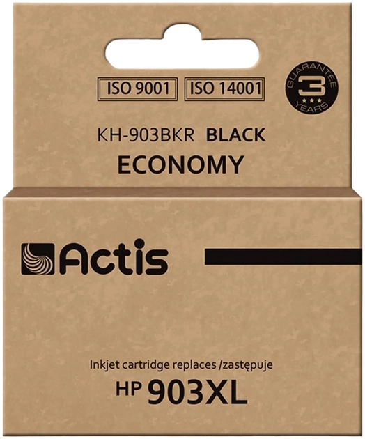 Tusz Actis do HP 903XL T6M15AE Standard 30 ml Black (KH-903BKR) - obraz 1