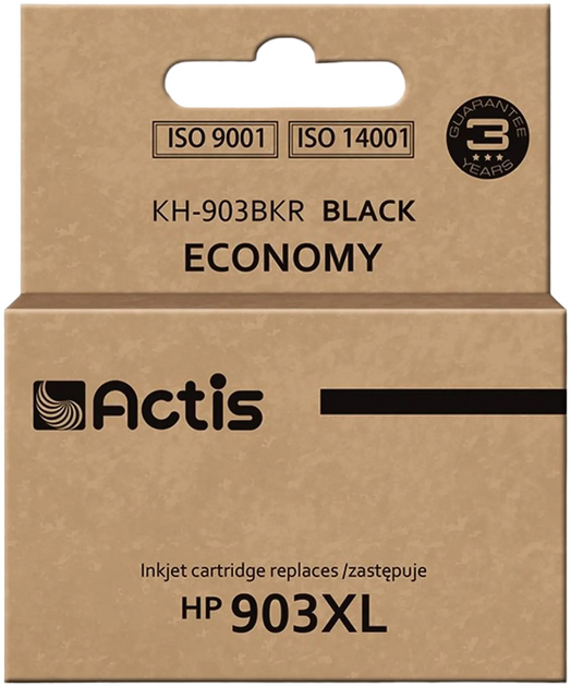 Картридж Actis для HP 903XL T6M15AE Standard 30 мл Black (KH-903BKR) - зображення 1