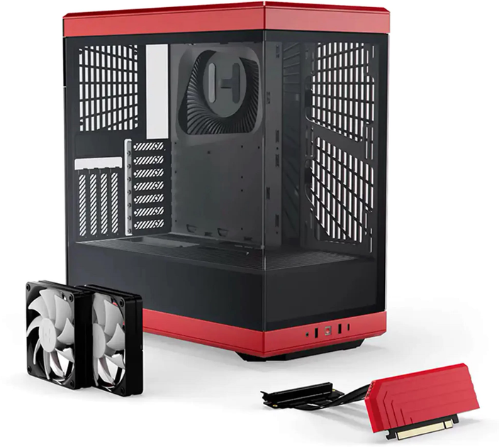 Корпус Hyte Y40 Black-Red (CS-Hyte-Y40-BR) - изображение 6