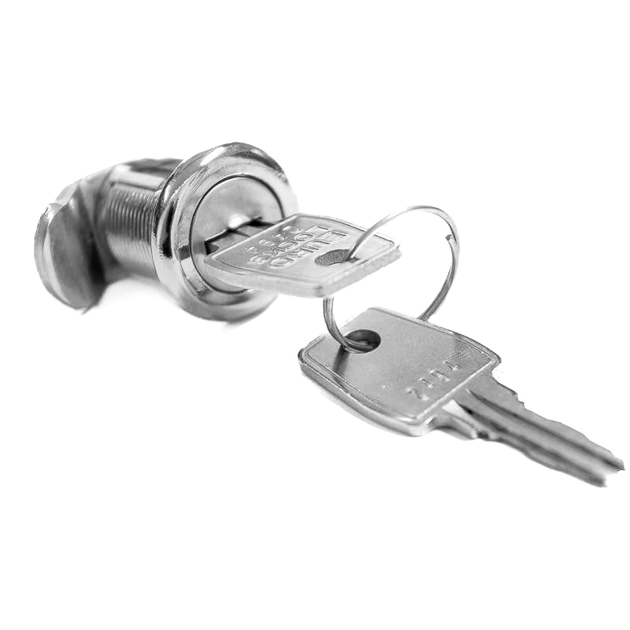 Dodatkowy zamek na budę dla psa 4Pets Pro Key and Lock Silver (7612917099188) - obraz 1