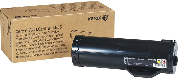 Toner Xerox 3655 Black (106R02740) - obraz 1