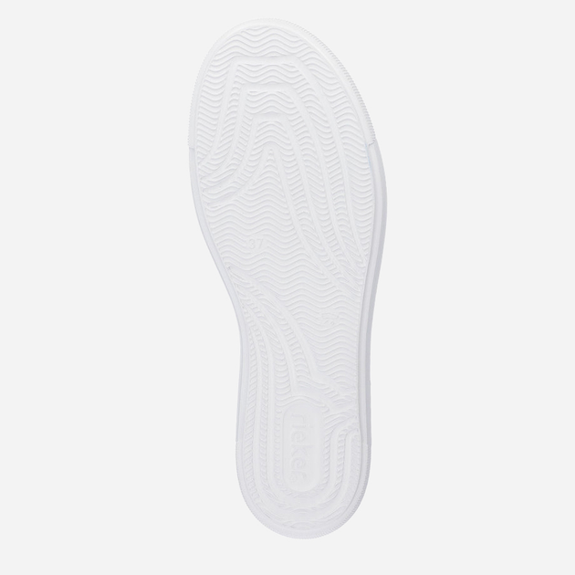 Sneakersy damskie z eko skóry RIEKER L9853-80 37 24.2 cm Białe (4061811383214) - obraz 9