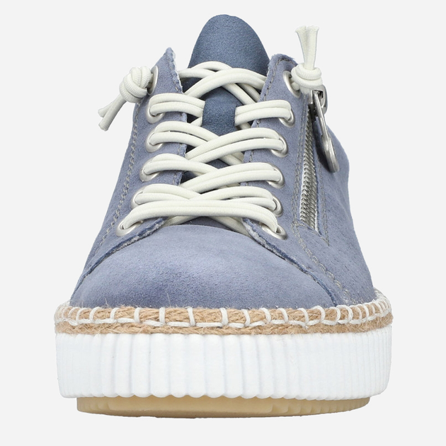 Sneakersy damskie RIEKER M2940-10 40 26.1 cm Ciemnoniebieskie (4061811391264) - obraz 12