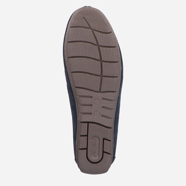 Mokasyny męskie RIEKER 09557-14 45 29.3 cm Granatowe (4061811401260) - obraz 11