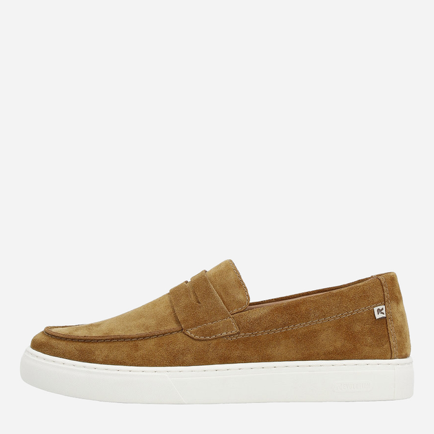 Buty wsuwane męskie RIEKER Evolution U0703-22 45 29.3 cm Brązowe (4061811776573) - obraz 4