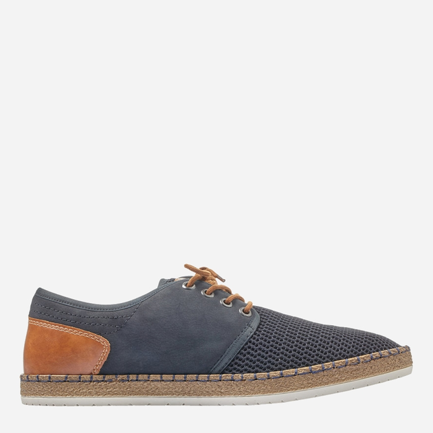 Чоловічі туфлі RIEKER B5249-14 43 28 см Сині (4059954685760) - зображення 1