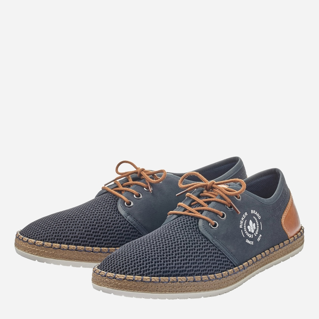 Чоловічі туфлі RIEKER B5249-14 43 28 см Сині (4059954685760) - зображення 2