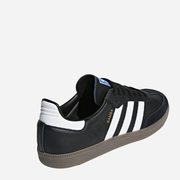 Чоловічі кеди низькі adidas Originals Samba OG B75807 41.5 (7.5UK) 26 см Чорні (4059811988584) - зображення 4