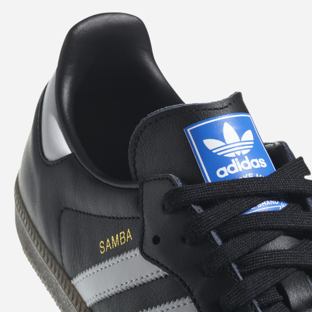 Чоловічі кеди низькі adidas Originals Samba OG B75807 42 (8UK) 26.5 см Чорні (4059811988607) - зображення 9