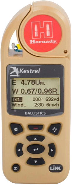 Метеостанция Kestrel 5700 Ballistics Погода Meter with Hornady 4DOF (0857HLSND) - изображение 1