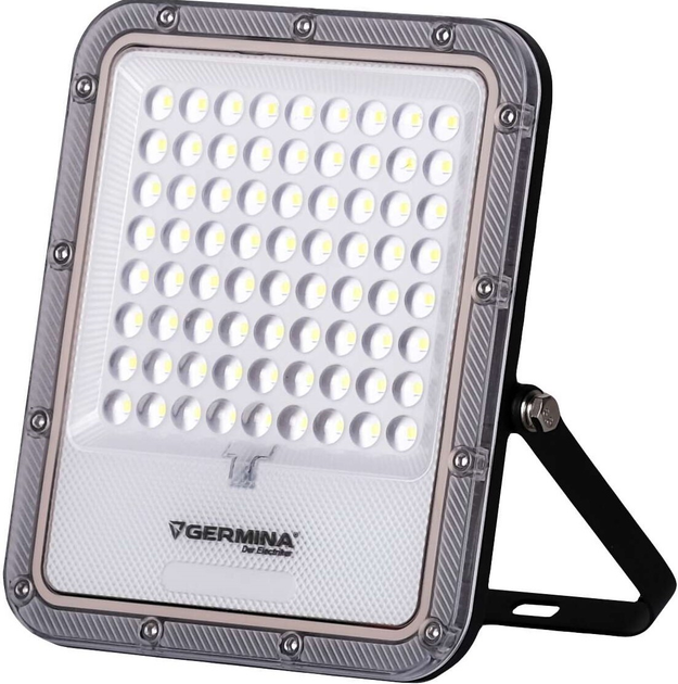 Naświetlacz akumulatorowy z panelem solarnym Germina Dorado 200 W 1800 lm (GW-0079) - obraz 4