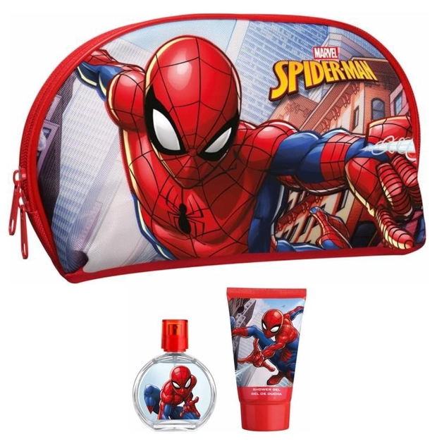 Kosmetyki dla dzieci Marvel Spiderman Set 3 elementy (8411114092638) - obraz 1