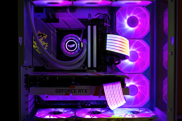 Chłodzenie wodne Valkyrie Jarn 280 ARGB White (5298003820069) - obraz 8