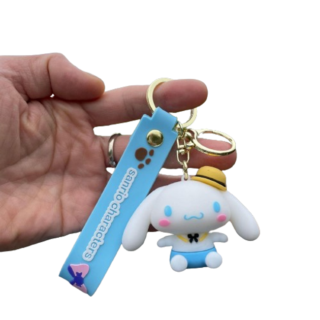 Хэлло Китти Hello kitty Привет Китти детский брелок для ключей голубой ...