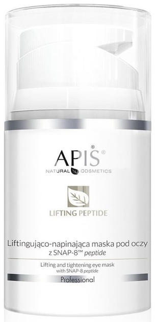 Maska nawilżająca pod oczy Apis Lifting Peptide Liftingująco-napinająca 50 ml (5901810005795) - obraz 1