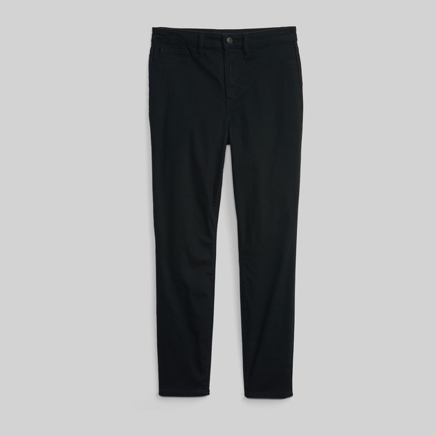 Jeansy slim fit damskie GAP 402151-00 25 Czarne (1200111652948) - obraz 4