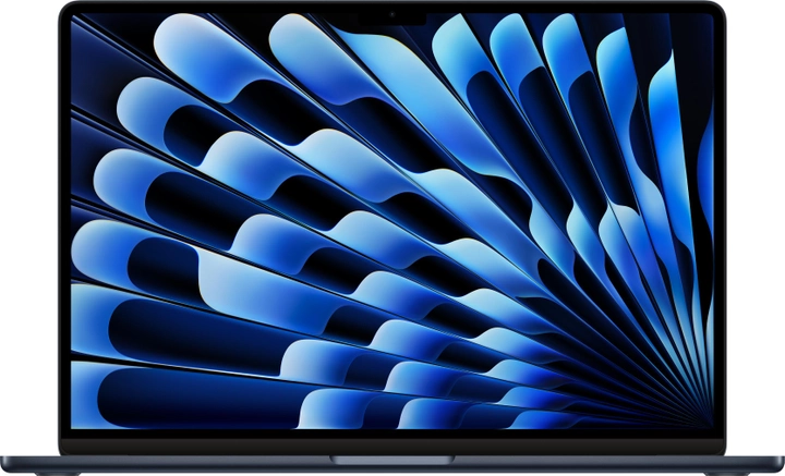 Акція на Ноутбук Apple MacBook Air 15.3" M3 8/256GB 2024 (MRYU3UA/A) Midnight від Rozetka