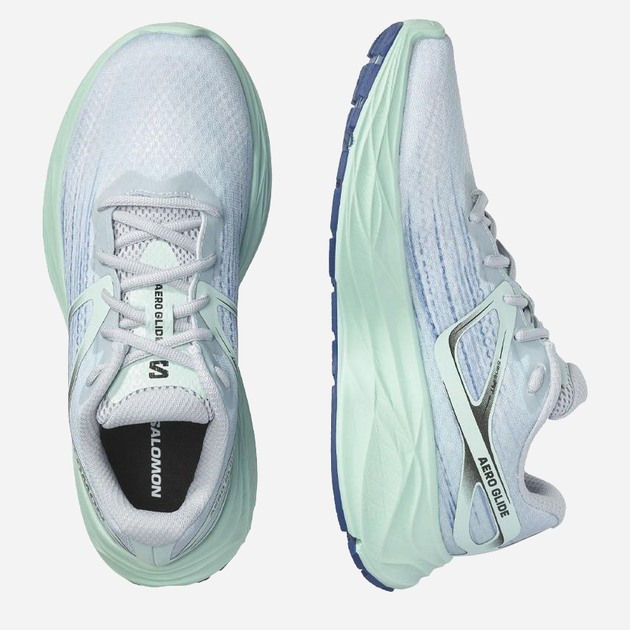 Buty do biegania damskie Salomon Aero Glide L47123200 40.5 (8.5US) 25.5 cm Niebieskie (195751225977) - obraz 5
