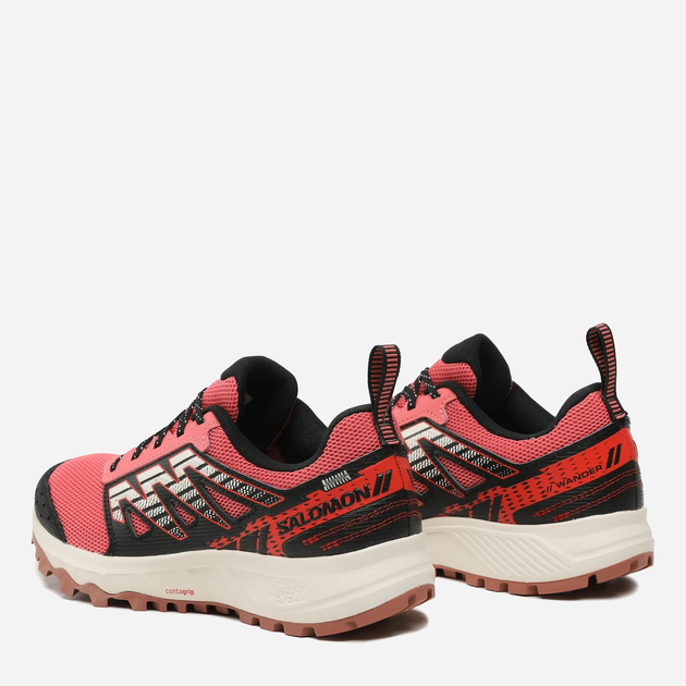 Buty do biegania damskie Salomon Wander L47153400 38 (6.5US) 23.5 cm Ciemnoróżowe (195751263368) - obraz 3