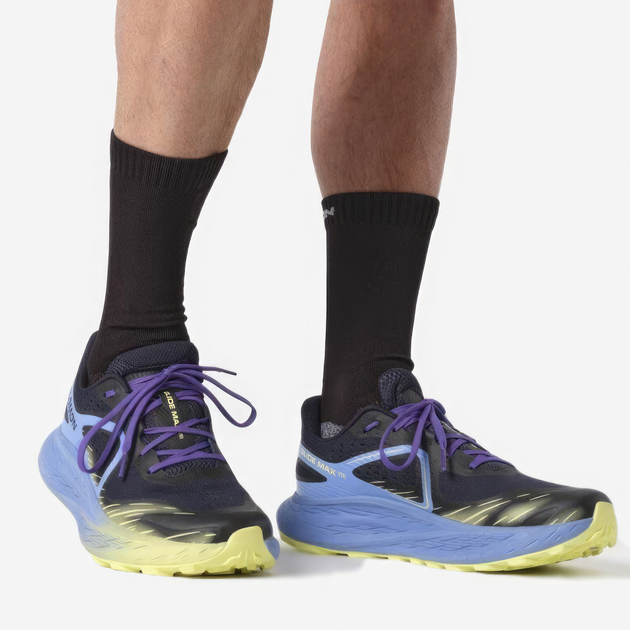 Чоловічі кросівки для бігу Salomon Glide Max Tr L47045300 44.5 (10.5US) 28.5 см Сині (195751249591) - зображення 2