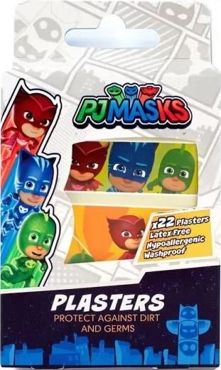 Пластирі Air-Val PJ Masks для дітей мікс 22 шт (5060215551624) - зображення 1