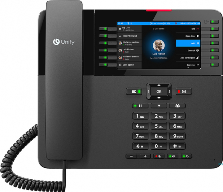 IP-телефон Unify OpenScape Desk Phone CP710 (L30250-F600-C583) - зображення 1