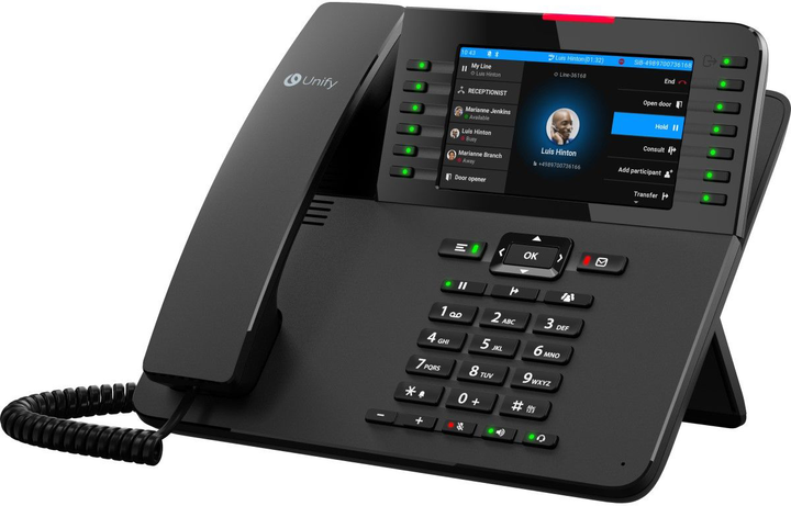 IP-телефон Unify OpenScape Desk Phone CP710 (L30250-F600-C583) - зображення 2