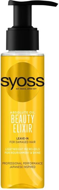 Eliksir do włosów Syoss Beauty Elixir Absolute 100 ml (9000100692083) - obraz 1