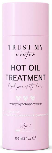Olej do włosów wysokoporowatych Trust My Sister Hot Oil Treatment Hight Porosity Hair 100 ml (5902539715187) - obraz 1