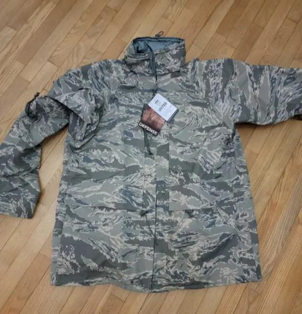 Куртка тактическая парка армии США Valley Apparel APECS Gore-Tex водонепроницаемая размер Large Regular Мультикам - изображение 2