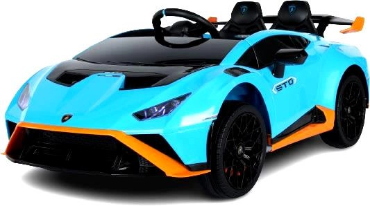 Електромобіль Azeno Electric Car Lamborghini Huracan Блакитний (5713570003870) - зображення 1