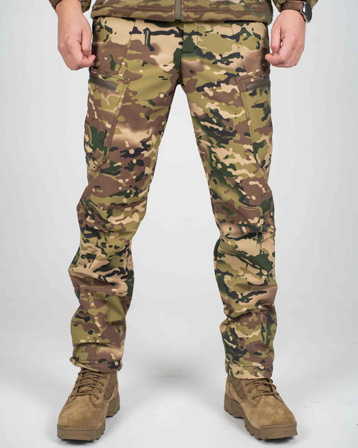 Тактичні штани SoftShell 3XL - зображення 1