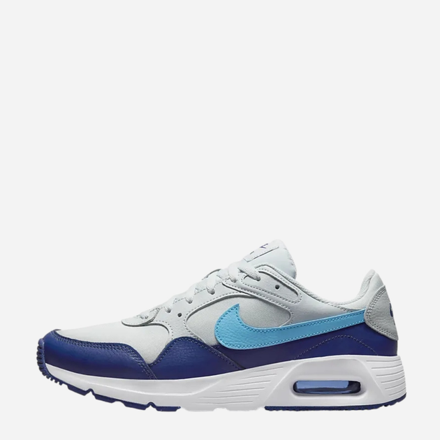 Buty sportowe męskie na platformie Nike Air Max SC CW4555-012 41 Szary/Granatowy (196153720800) - obraz 2