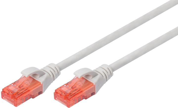 Патч-корд Digitus Cat 6 UTP 15 м Grey (DK-1612-150) - зображення 1