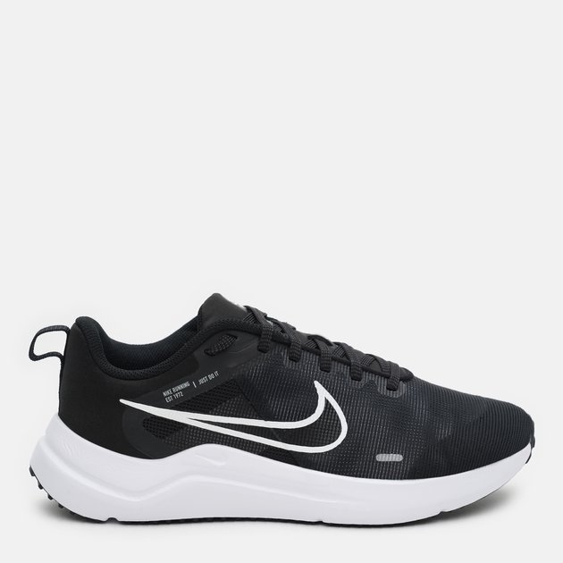 Жіночі кросівки для бігу Nike Downshifter 12 DD9294-001 39 Чорний/Білий (195869168586) - зображення 1