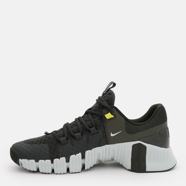 Чоловічі кросівки для залу Nike Free Metcon 5 DV3949-300 45.5 Сірий/Чорний (196607700556) - зображення 4