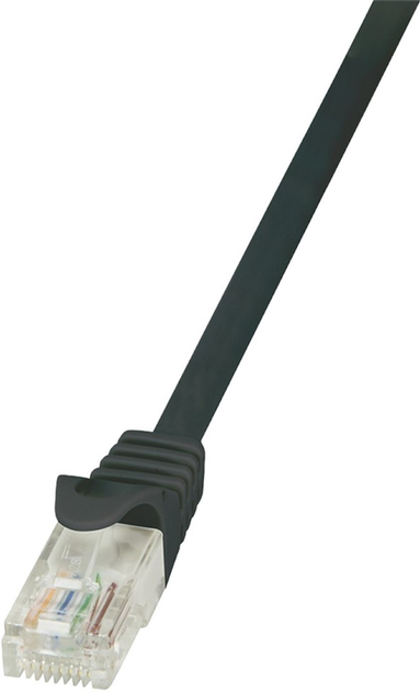 Патч-корд LogiLink EconLine Cat 6 U-UTP 2 м Black (CP2053U) - зображення 1