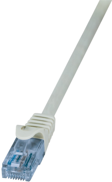 Patchcord LogiLink EconLine Cat 6a U-UTP 7.5 m Grey (CP3082U) - obraz 1