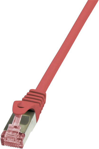 Patchcord LogiLink PrimeLine Cat 6 SFTP 1.5 m Red (CQ2044S) - obraz 1