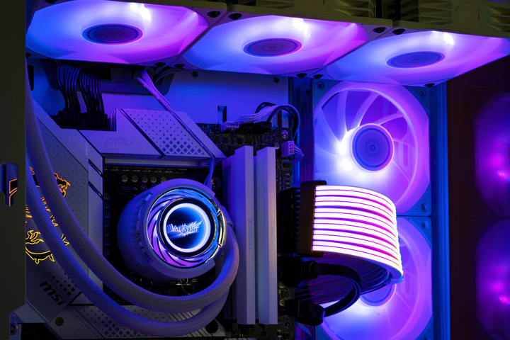 Система жидкостного охлаждения Valkyrie Jarn 280 ARGB White (5298003820069) - изображение 6