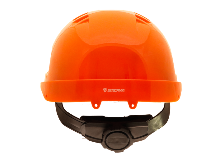 Каска захисна будівельна Sizam Safe-Guard 2210 помаранчева - Фото 3 Каска захисна будівельна Sizam Safe-Guard 2210 помаранчева - зображення 3